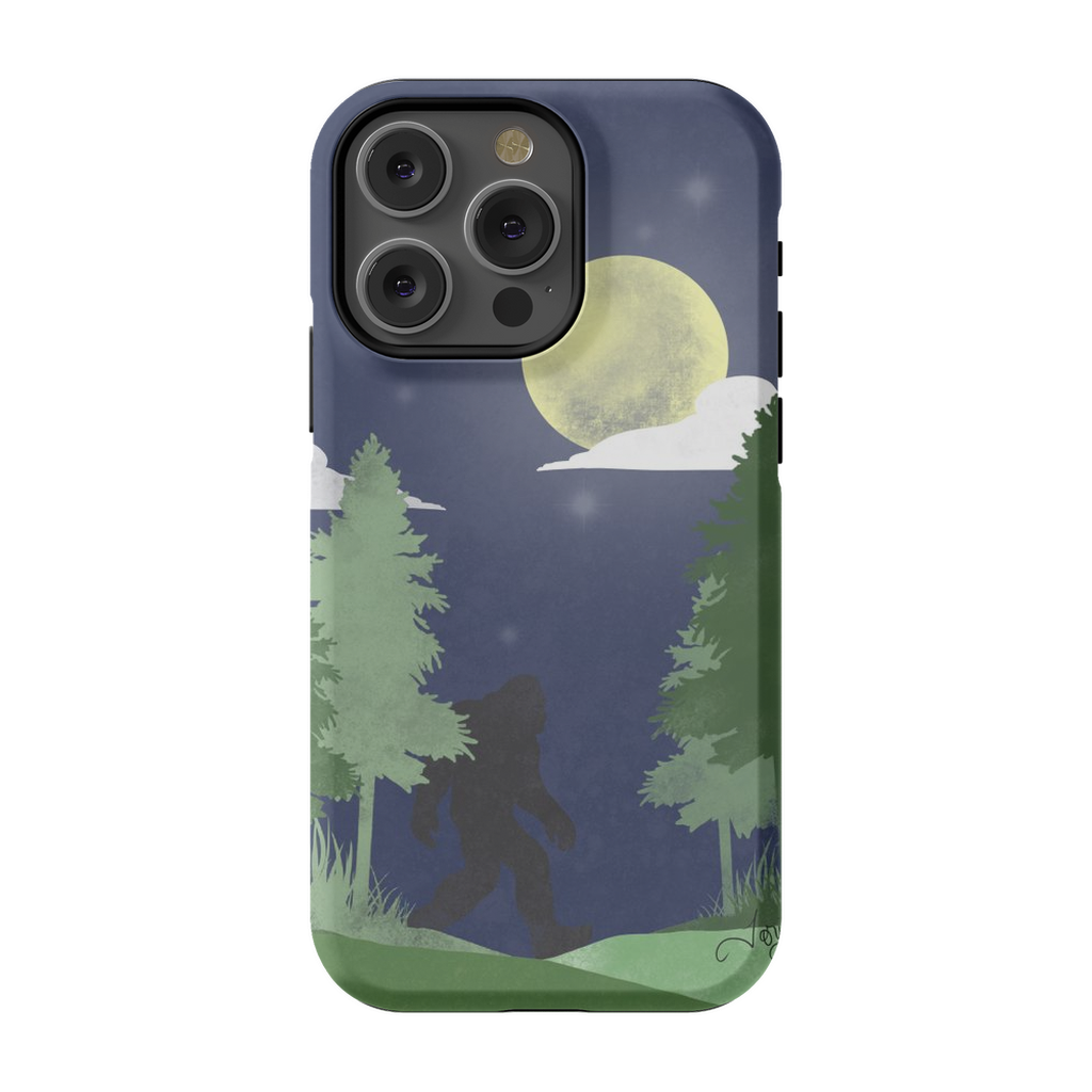 Bigfoot Moon TOUGH Phone Case