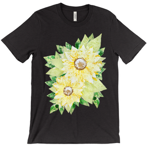 Sunflower Canvas T-Shirt (Adult)