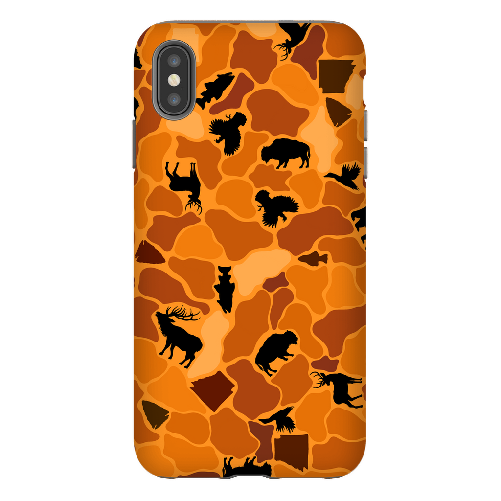 AR Wildlife Camo Orange TOUGH Phone Case