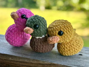 Mini Crocheted Ducks