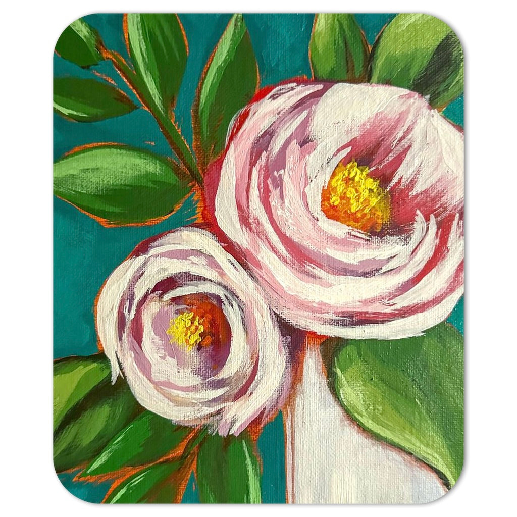 Frosted Roses Mousepad