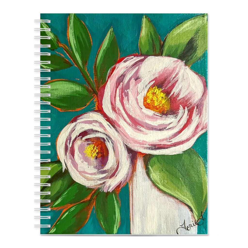 ‘Frosted Roses’ Notebook