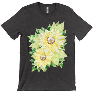 Sunflower Canvas T-Shirt (Adult)