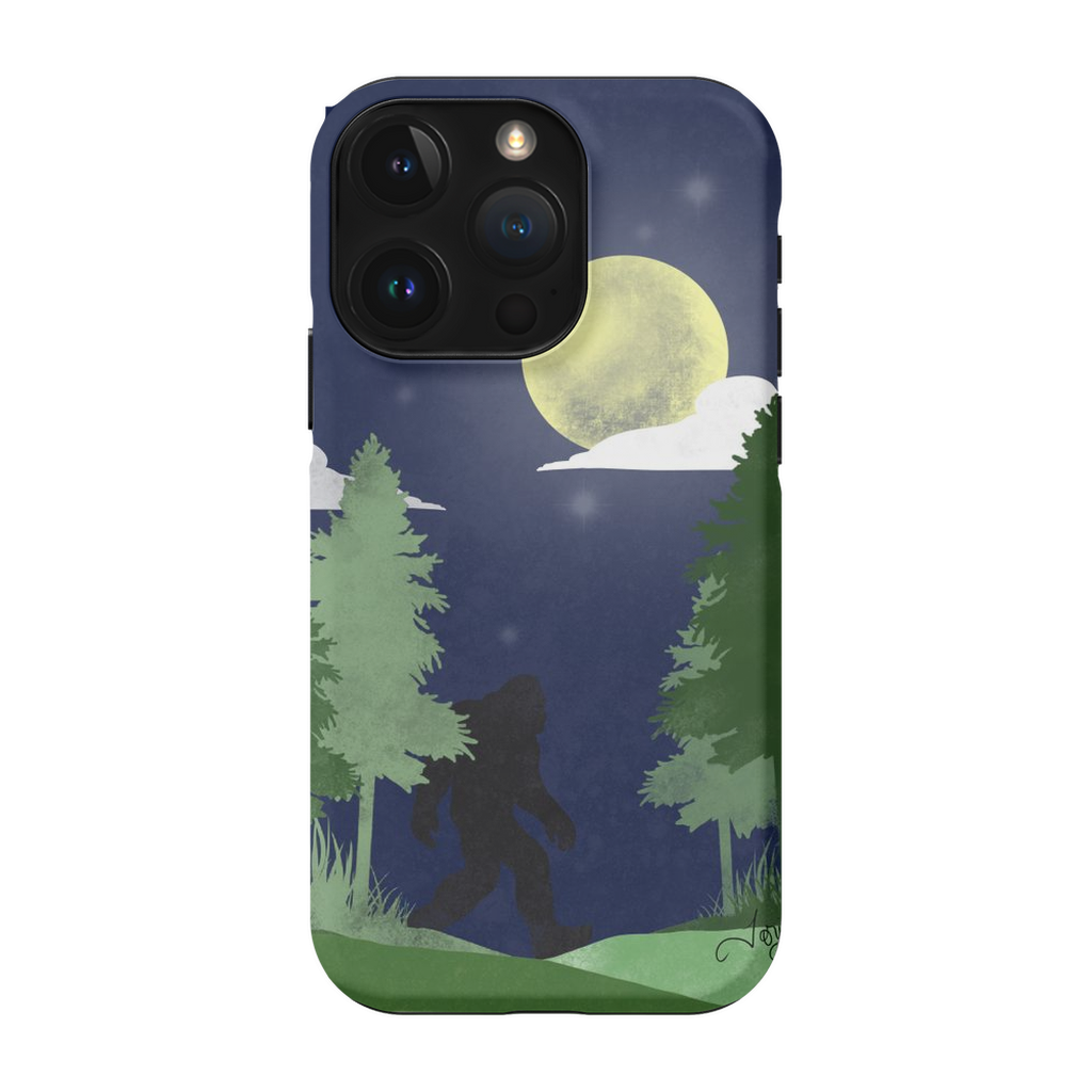 Bigfoot Moon TOUGH Phone Case