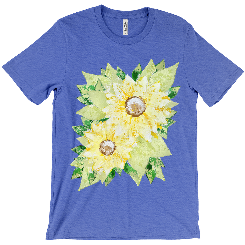 Sunflower Canvas T-Shirt (Adult)