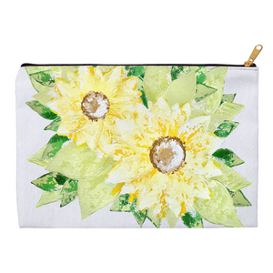 ‘Sunflowers’ Accessory Pouch