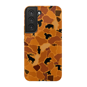 AR Wildlife Camo Orange TOUGH Phone Case