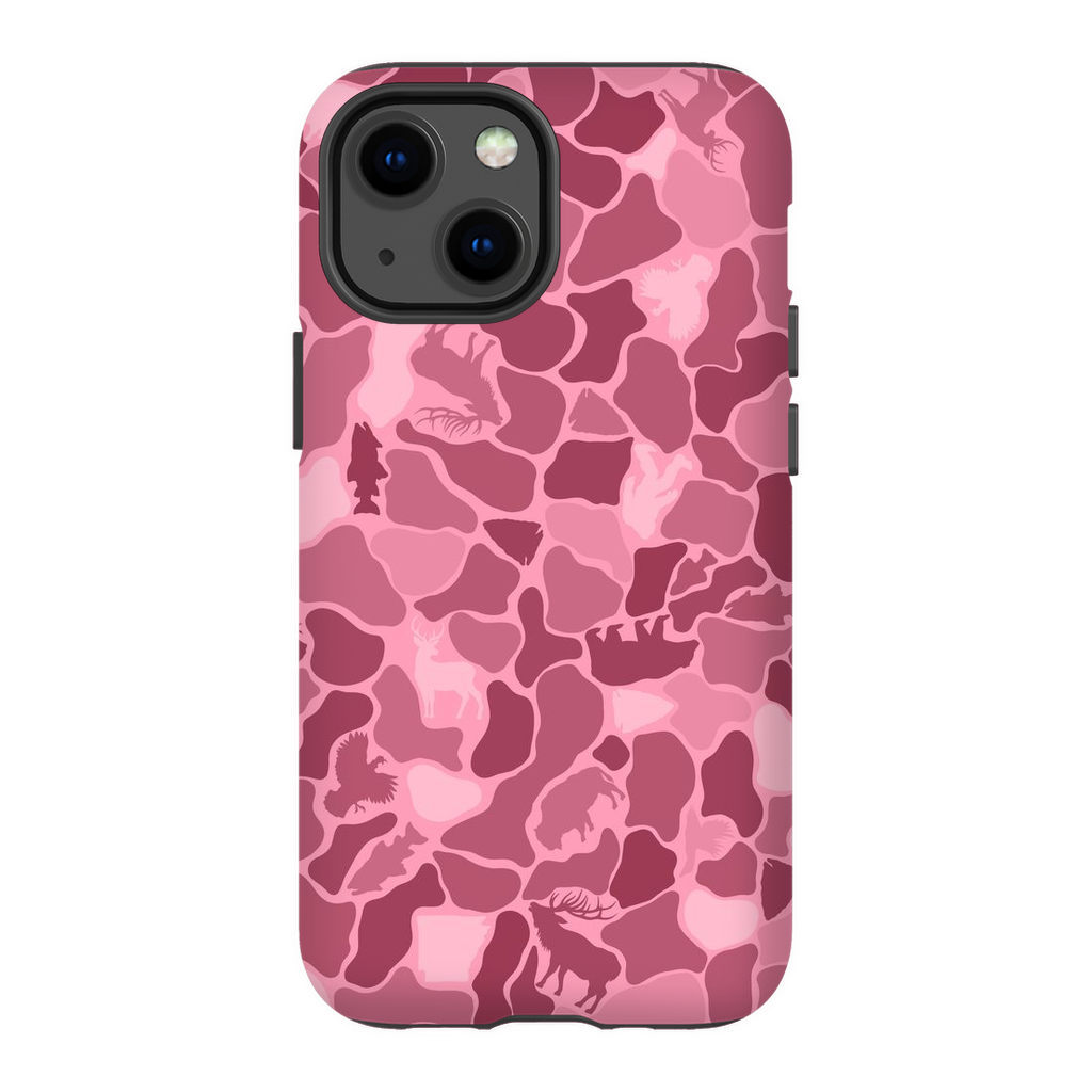 AR Wildlife Camo Pink TOUGH Phone Case