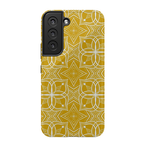 Tribal Pattern #2 Mustard TOUGH Phone Case