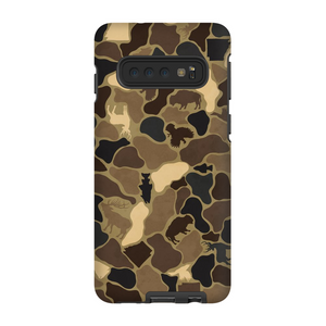 AR Wildlife Camo Brown TOUGH Phone Case