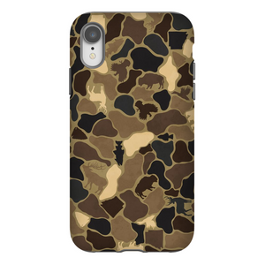 AR Wildlife Camo Brown TOUGH Phone Case