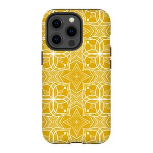 Tribal Pattern #2 Mustard TOUGH Phone Case