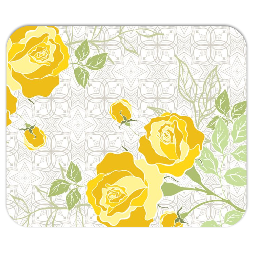 Art Deco Roses Mousepad