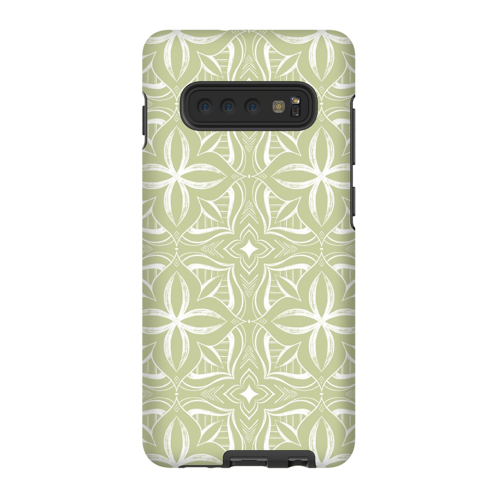 Tribal Pattern #7 Sage TOUGH Phone Case