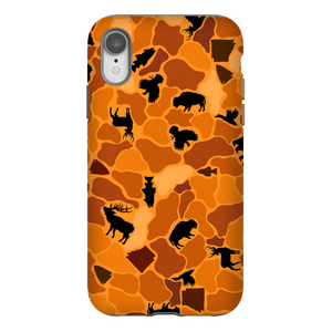 AR Wildlife Camo Orange TOUGH Phone Case