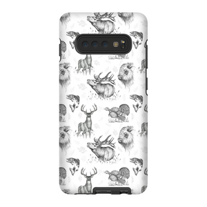 Wildlife Art Collage TOUGH Phone Case