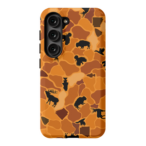 AR Wildlife Camo Orange TOUGH Phone Case