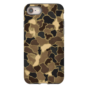 AR Wildlife Camo Brown TOUGH Phone Case