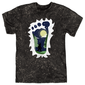 Bigfoot Moon Mineral Wash T-Shirt (Adult)