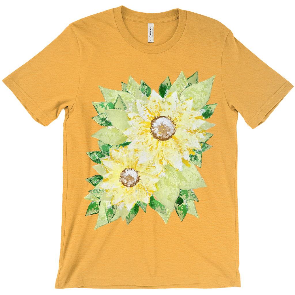 Sunflower Canvas T-Shirt (Adult)