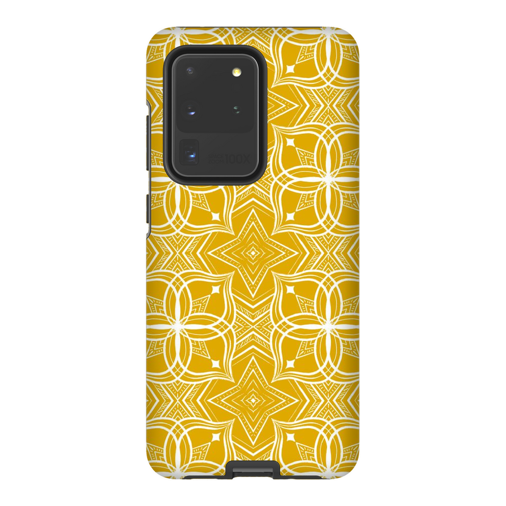 Tribal Pattern #2 Mustard TOUGH Phone Case