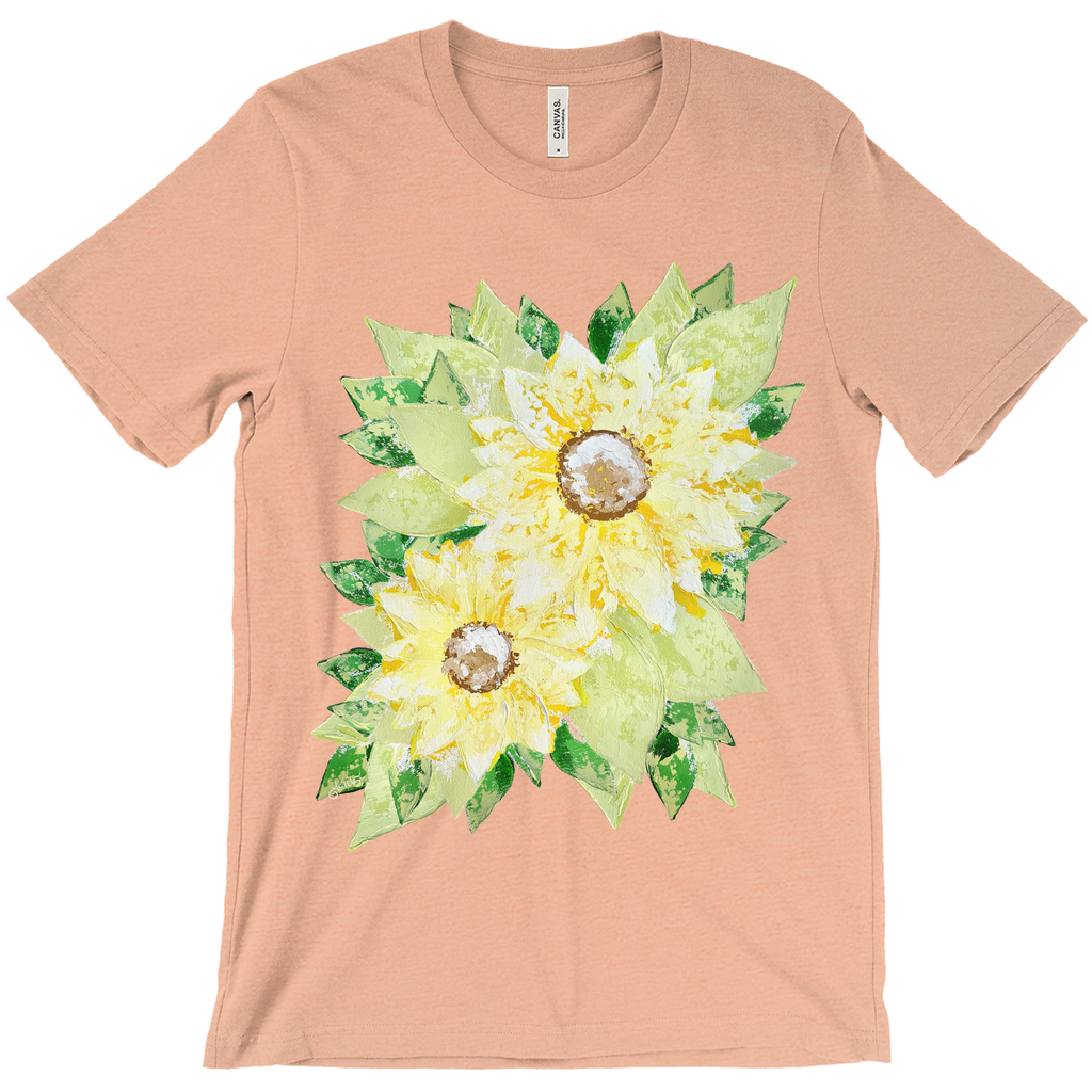 Sunflower Canvas T-Shirt (Adult)