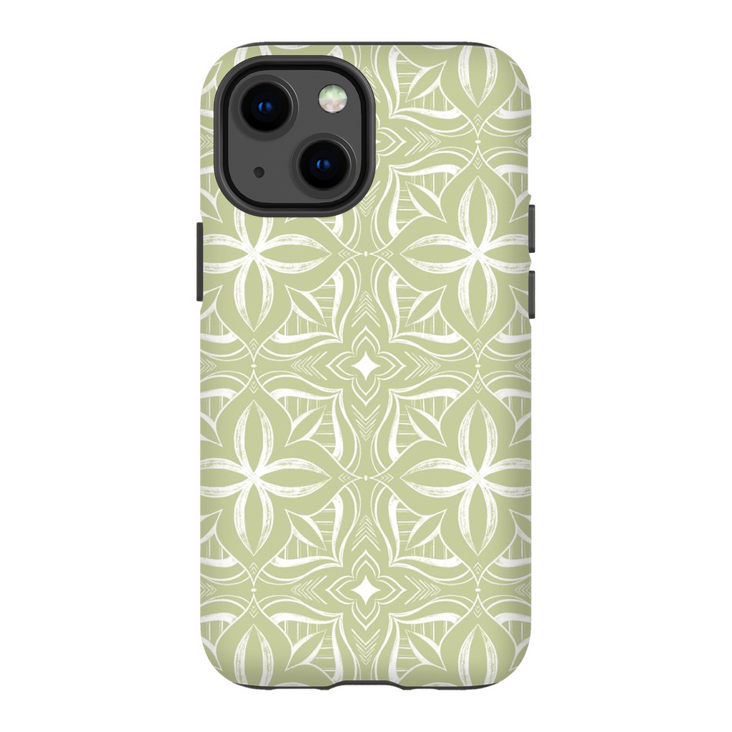 Tribal Pattern #7 Sage TOUGH Phone Case