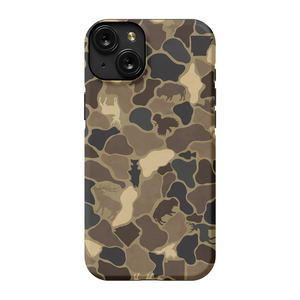 AR Wildlife Camo Brown TOUGH Phone Case