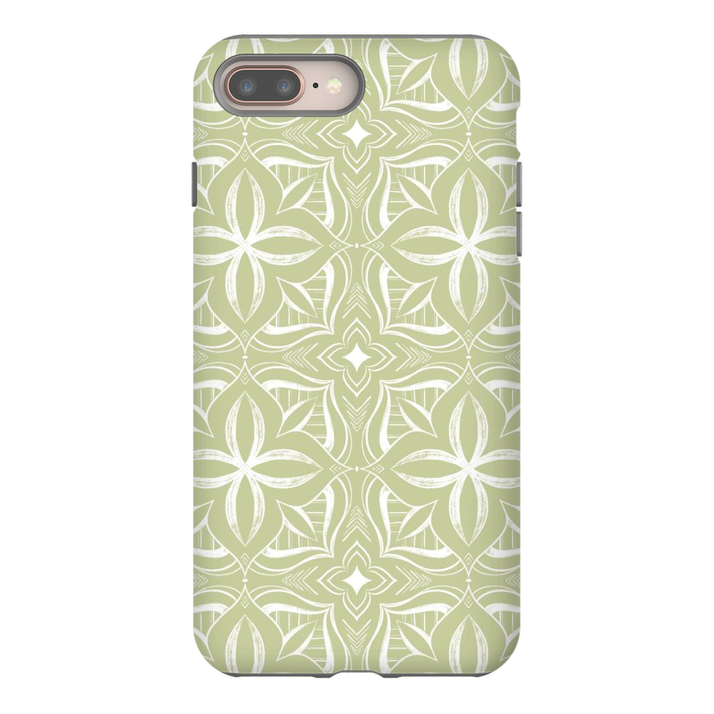 Tribal Pattern #7 Sage TOUGH Phone Case