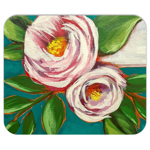 Frosted Roses Mousepad