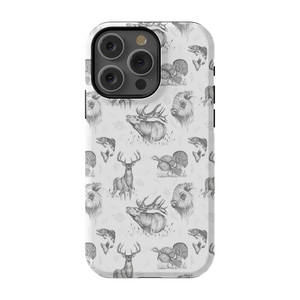 Wildlife Art Collage TOUGH Phone Case