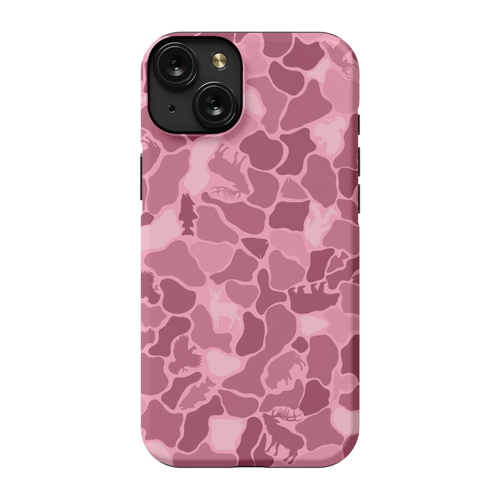 AR Wildlife Camo Pink TOUGH Phone Case