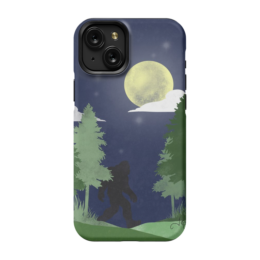 Bigfoot Moon TOUGH Phone Case