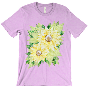 Sunflower Canvas T-Shirt (Adult)