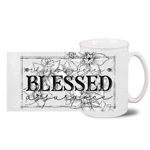 Blessed Assurance Bistro Mug