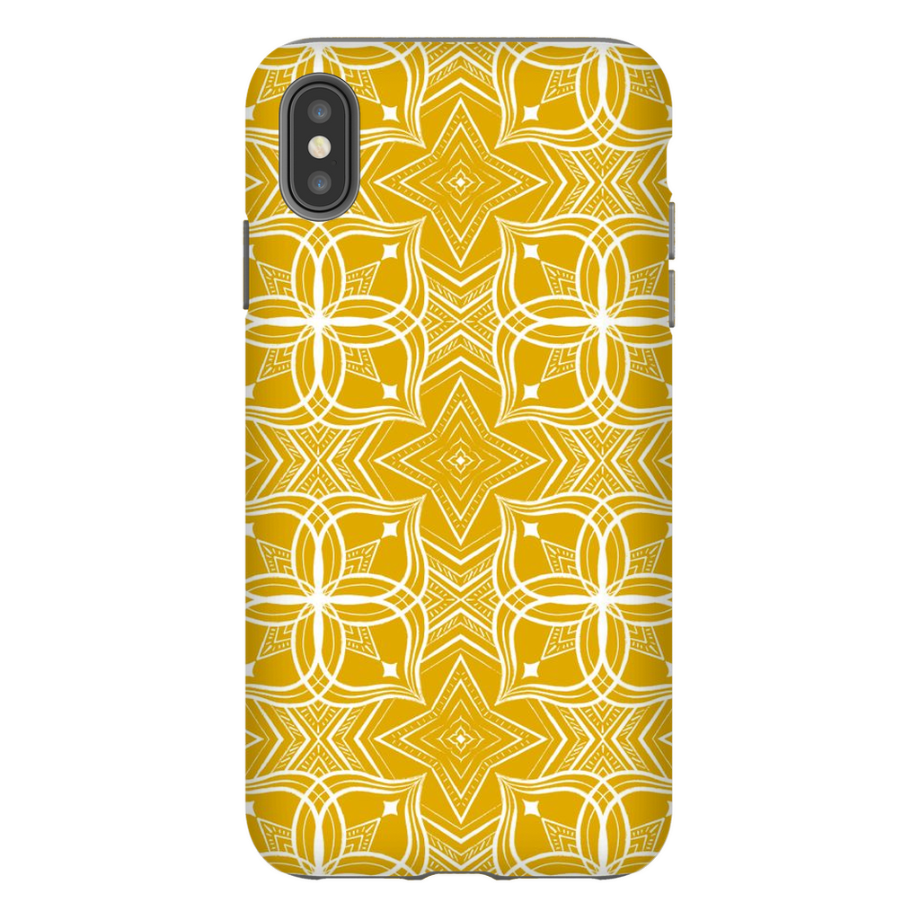 Tribal Pattern #2 Mustard TOUGH Phone Case