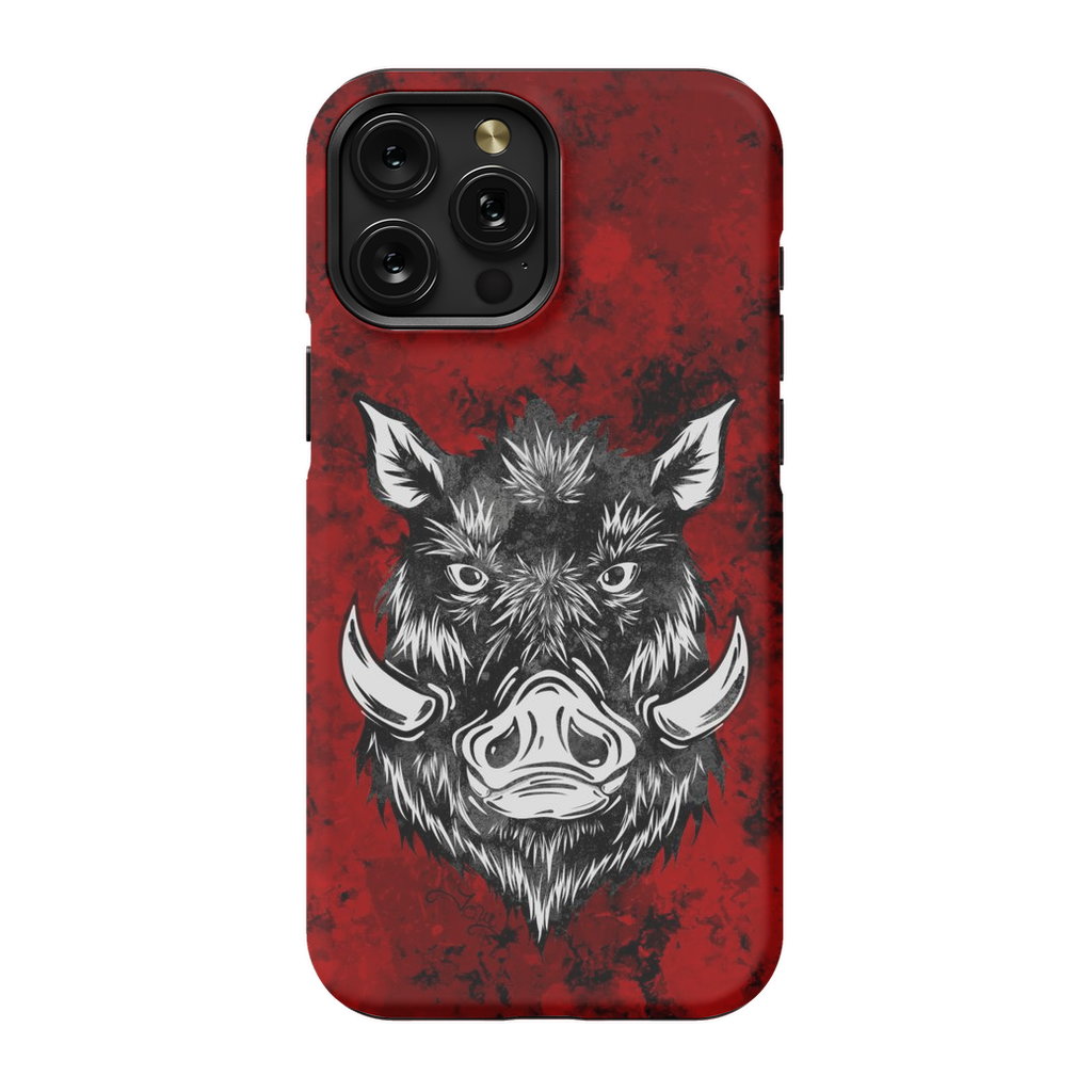 Wild Hog Red TOUGH Phone Case