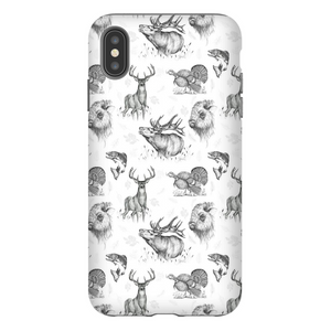 Wildlife Art Collage TOUGH Phone Case