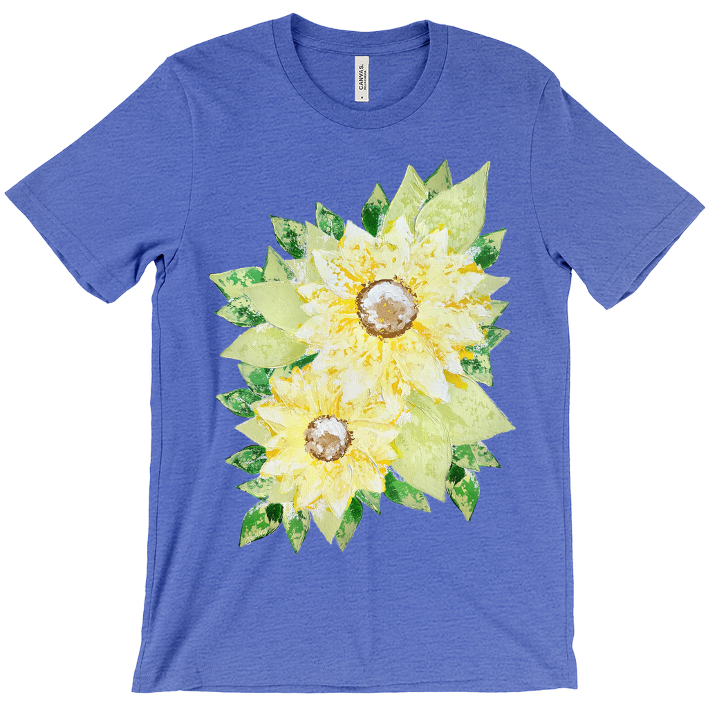 Sunflower Canvas T-Shirt (Adult)