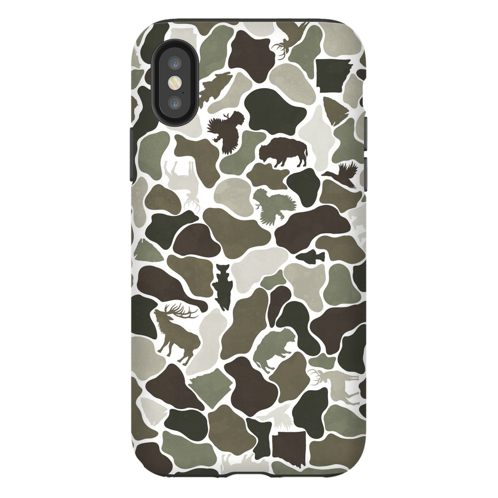 AR Wildlife Camo TOUGH Phone Case