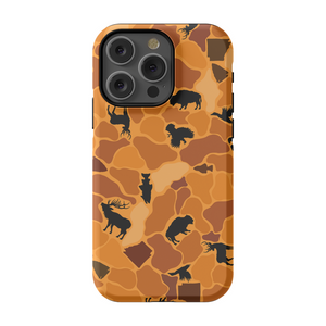 AR Wildlife Camo Orange TOUGH Phone Case