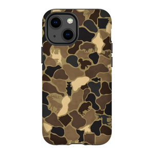 AR Wildlife Camo Brown TOUGH Phone Case