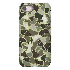 AR Wildlife Camo Green TOUGH Phone Case