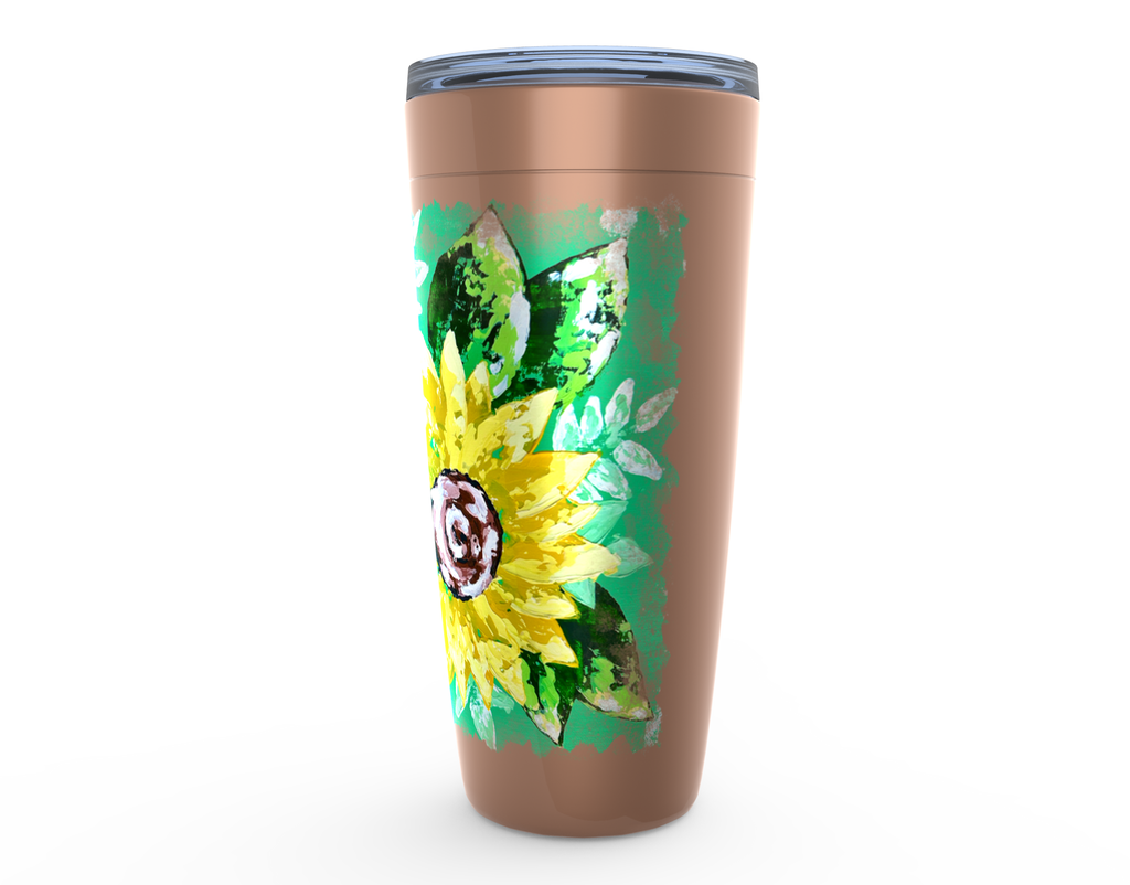 Summer Sunflowers Viking Tumbler