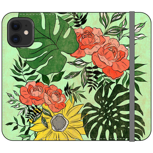 Plant Collage WALLET Phone Case