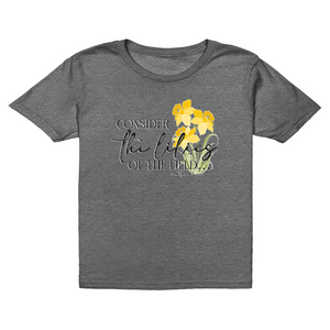 Consider the Lilies T-Shirt (Youth)