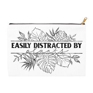 Easily Distracted by Plants Accessory Pouch