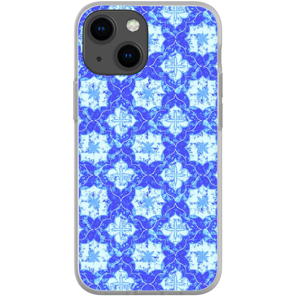 Blue Moroccan Stars FLEX Phone Case