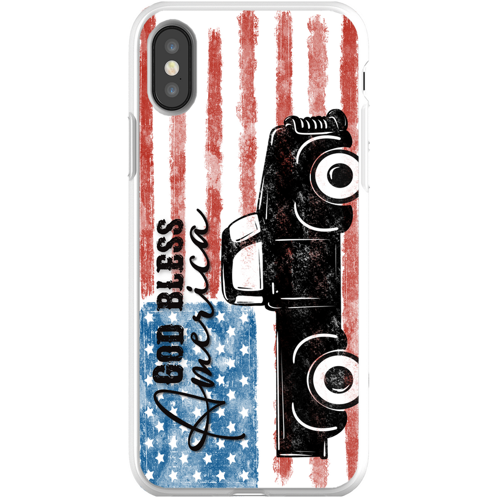 God Bless America Truck FLEX Phone Case