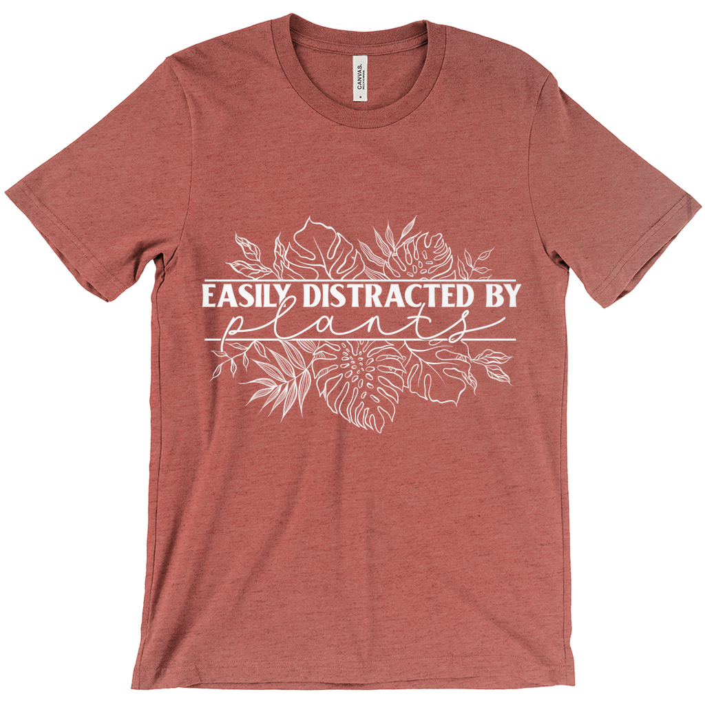 Easily Distracted by Plants T-Shirt (Adult)